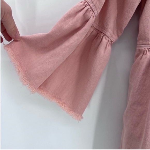 Anthropologie Holding Horses Pink and White Ombre Dress size 0 - Picture 6 of 11